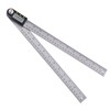 0‑300mm Digital Protractor Portable Stainless Steel LCD Angle Finder Ruler