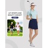 baleaf Golf Skirts for Women High Waisted Tennis Skorts with