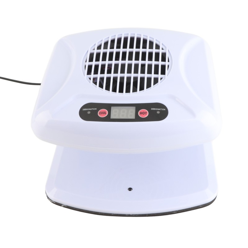 Single Hand Nail Air Dryer Warm Cool Wind Automatic Sensor
