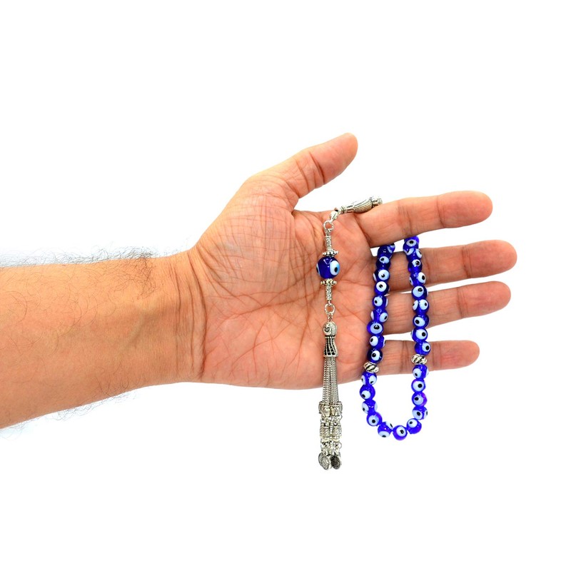 ALBATROSART Design -Handmade Evil Eye Beaded Collection Worry Beads -