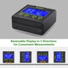 Huepar Digital Angle Gauge Protractor, Electronic Bubble Angle Finder Dual