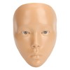 Makeup Practice Face with Plastic Stand 5D Silicone Full Face