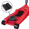 SING F LTD 4pcs Slotted Square Car Jack Rubber Blocks