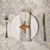 TOPLUXE Cloth Napkins Set of 4, Napkins Reusable 45x45cm, Dining