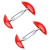 Vanyibro 2Pcs Adjustable Shoe Stretchers for Women,Red Mini Shoe Trees