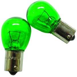 IPCW CWB-1156G Green Twist Mount 1156 Bulb - Pair