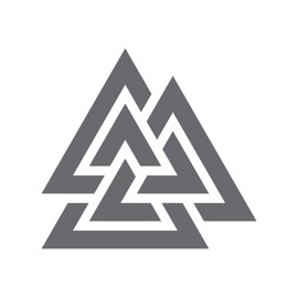 Valknut Viking Odin Norse Vinyl Decal Car Sticker Waterproof