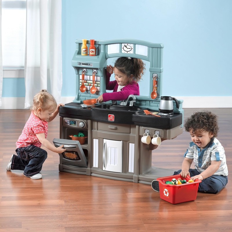 Step2 Best Chefs Kids Kitchen Playset, Indoor/Outdoor Kitchenette, Interactive Play
