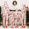 YEAXLUD Matching Christmas Holiday Candy Cane Pajamas for Family Couples