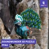 mierEdu - Soundwunder 3D Puzzle Peacock - Creative Educational Toy