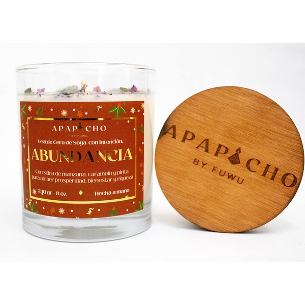 Fuwu, velas aromaticas edicion navidad de cera de soya con