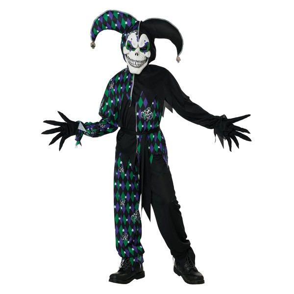 California Costumes, Boys' Deadly Jester, Size XL
