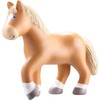 HABA Little Friends Horse Leopold - 4.5" Brown Haflinger Steed