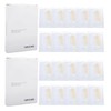 20PCS Practice Makeup Eyebrow Stencil Stickers, Eyebrow Stickers, Light Skin