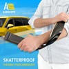 Extra Durable Window Deflectors Tape-On Window Visors Rain Guards Fit