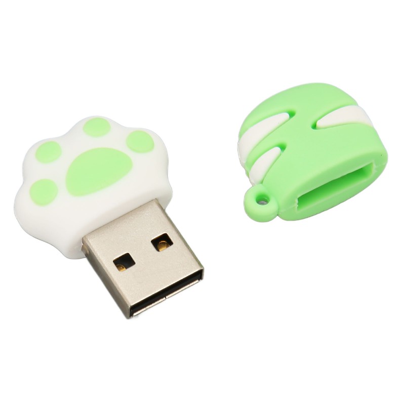 Cartoon Flash Drive Cute Cat Paw Shape Anti Electromagnetic Interference