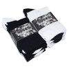 Footstar Ladies and Men's Cotton Socks (10 Pairs) with Contrasting