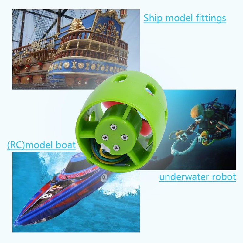 Namvo Propeller Underwater Thruster, Kayak/Boat Propulsion, 12-24V Brushless Electric Motor