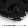 2Pcs Heated Gloves Waterproof Warm Breathable Electric Heating Gloves with