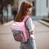 PACKISM Pink Clear Backpack for School - 17 inch Large