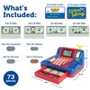 Learning Resources Pretend & Play Teaching Cash Register, 73 Piece
