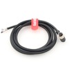 DRRI Industrial Sensor Cable M12 4-Pin Female A-Code Aviation Connector