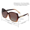 Aroncent Polarized Sunglasses UVA UVB Protection Large Frame Radiation Protection