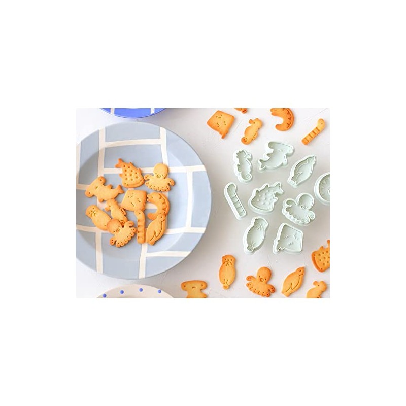 cotta Sea Cookie Cutter (Sea Otter Hammerhead Shark Moray Eel)