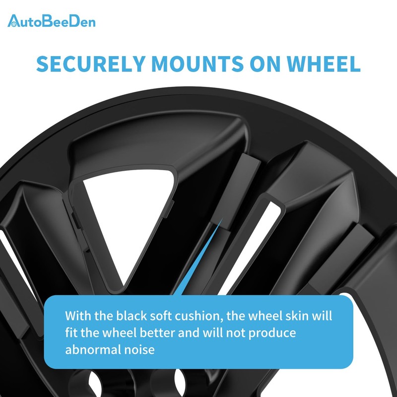AutoBeeDen 4-Pack Wheel Skins Compatible with Ford Explorer 2011-2017, 18