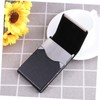 OHPHCALL Big Capacity Pu Leather Business Card Holder Stylish Name