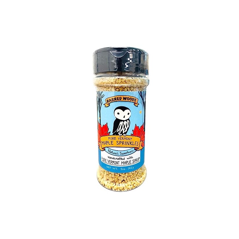 Barred Woods Maple - Pure Vermont Organic Maple Sprinkles Crunch