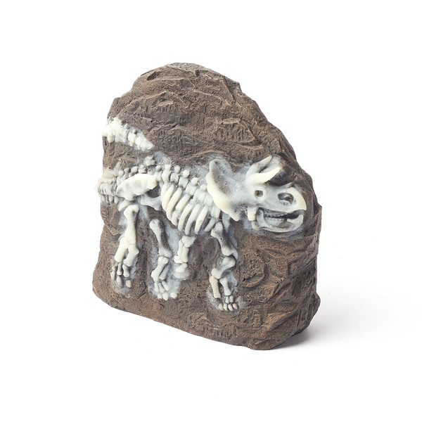 Pistachio Pet - Glow-In-The-Dark Triceratops Aquarium Ornament LIMITED TIME.