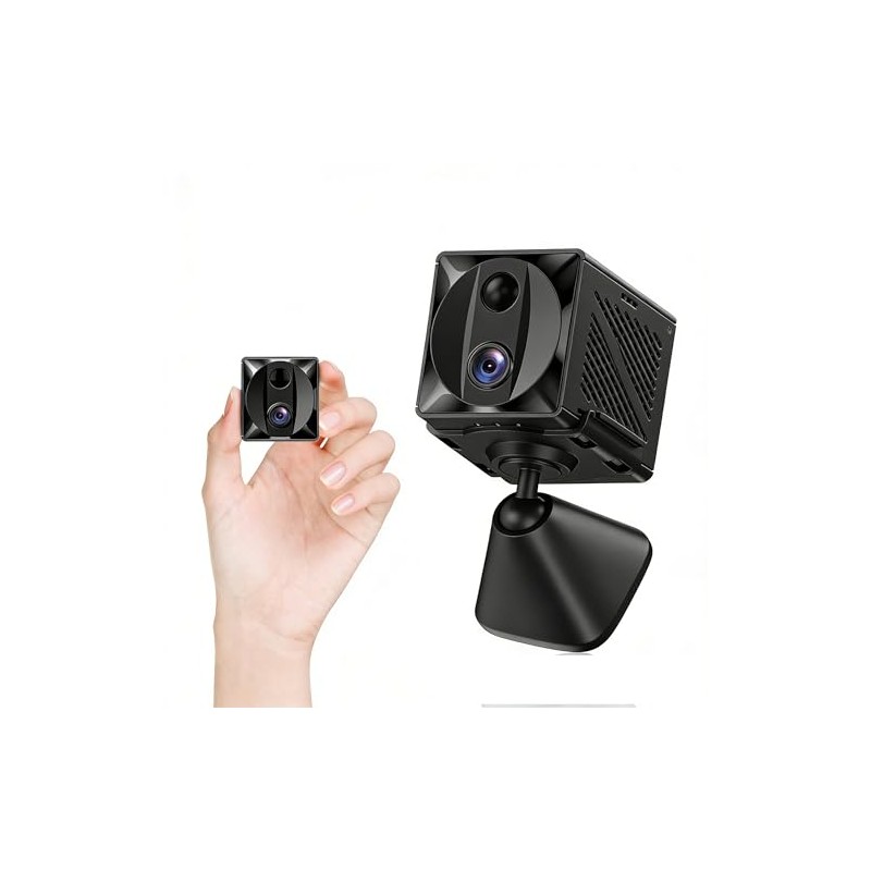 Mini cámara 4K para seguridad interior