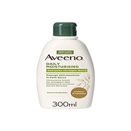 Aveeno, Reinigungsmittel für Bad und Dusche mit Mandel, Duschgel, mit dreifachem Komplex aus präbiotischem Haferflocken und emulierenden Ölen, trockene Haut, empfindliche Haut, seifen- und sulfatfrei,