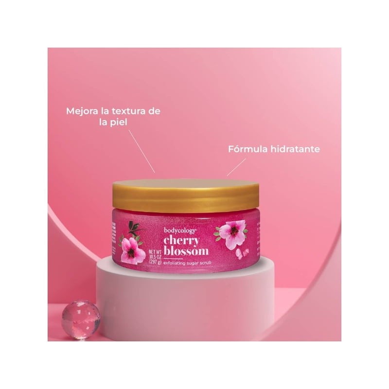 Exfoliante Corporal Bodycology Cherry Blossom 297 gr