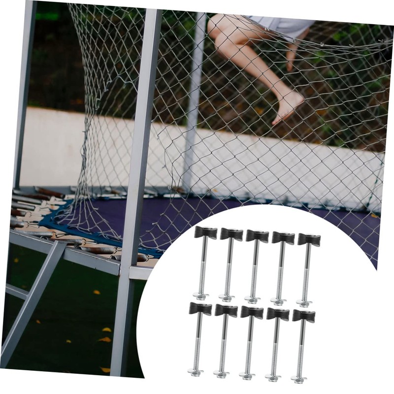 GRIRIW 10pcs Trampoline Replacement Screw Set Fixed Screws for Secure