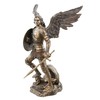Studio Collection St. Michael with Sword and Shield - 9"