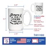 Bevvee Math Es Una Parte Integral De Life Coffee Taza