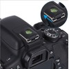 Camera Hot Shoe Level, Circular Rubberized Shockproof Bubble Vial -