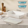 Dizada Large Casserole Dish with Lid, Deep 5.2-Qt (9"x13") 2-in-1