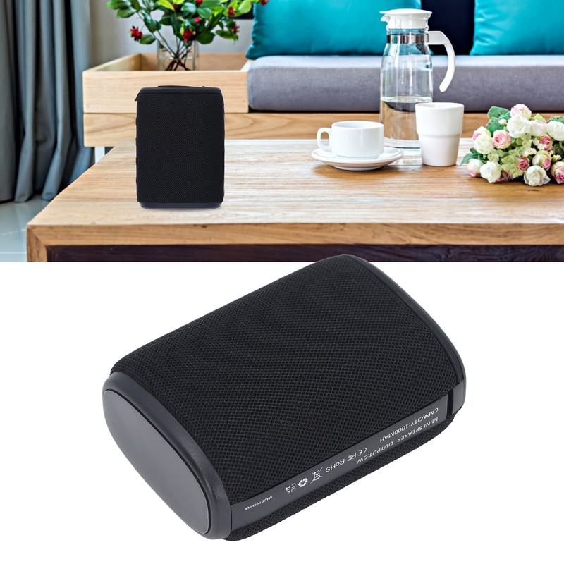 Bluetooth5.0 Speaker IPX7 Waterproof 1000mAh Rechargeable Stereo Sound Speaker Portable