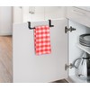 WENKO Telescopic door towel rack, extendable towel holder for kitchen