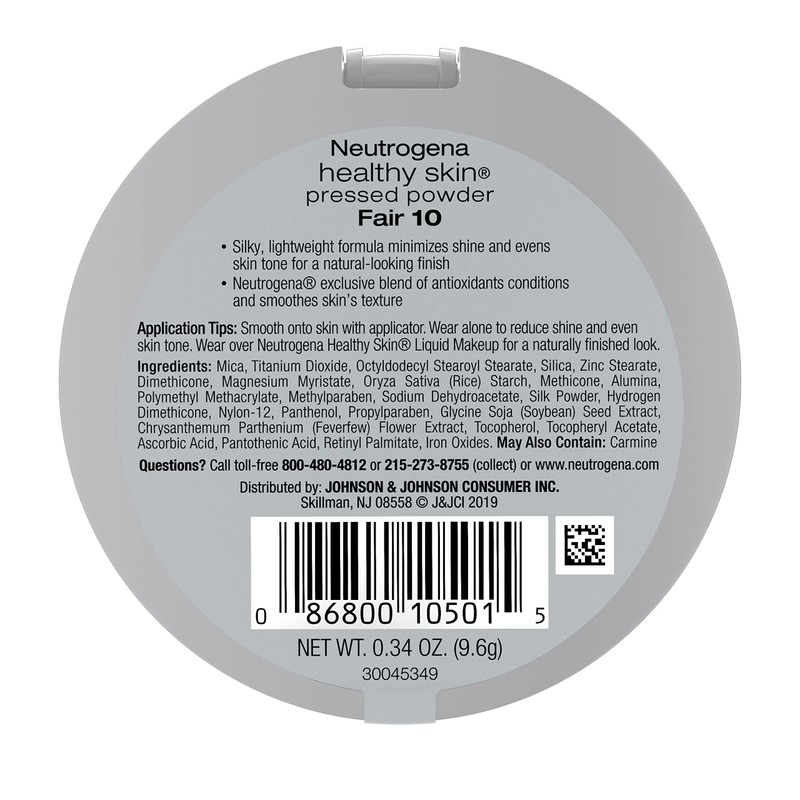 Neutrogena Healthy Skin Pressed Makeup Powder Compact with Antioxidants &
