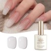 Born Pretty- Esmalte de uñas en gel blanco lechoso Esmalte