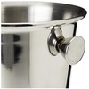 Genware NEV-MSSB10 Mini Stainless Steel Ice Bucket, 10 cm
