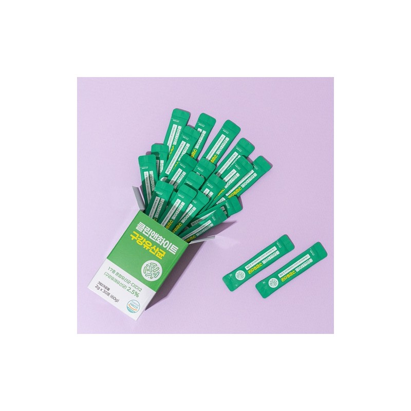 Wellus Clean & White Oral Probiotics 2g x 30 Sachets