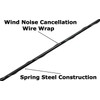 AntennaMastsRus - 7" Black Short AM/FM Antenna fits Freightliner Cascadia/Columbia/Coronado/M2