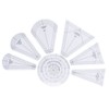 Quilting Rulers Shaped Patch Work Template Tool Ruler DIY Transparent