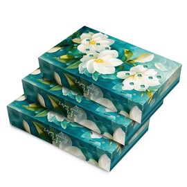 Car Air Freshener Gel,21.15 OZ Pack of 3,Car fresheners,Made with Natural Essential Oils Car Odor Eliminator Deodorizer for Bathrooms,Cars, Boats, RVs (Gardenia)