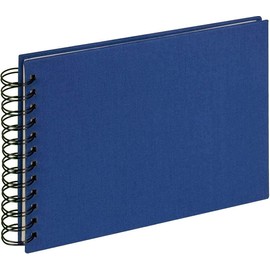 walther design SA-509-L Photo Album Blue 23 x 17 cm Linen Cloth
